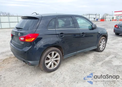 2014 Mitsubishi Outlander Sport Se из США, поврежденный, VIN 4A4AP4AU2EE003221